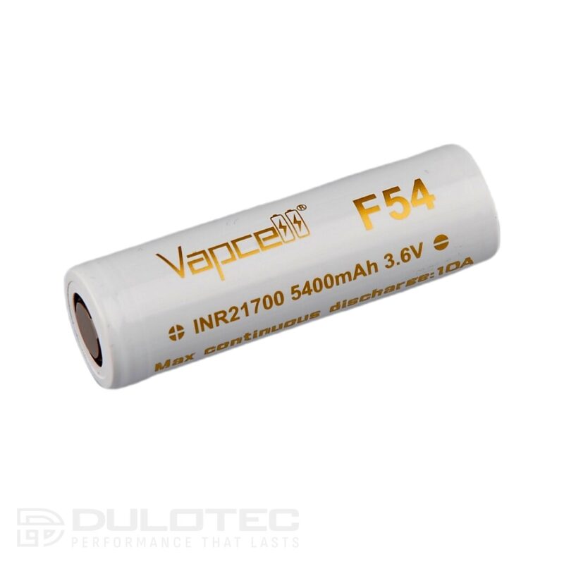 „Vapcell“ 21700 F54 5400 mAh 10 A akumuliatorius » Dulotec.LT