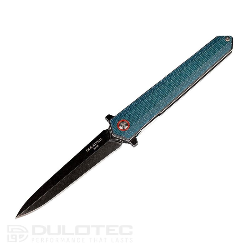 „Dulotec K254-BL“ sulankstomas peilis – „Micarta“ rankena ir 8Cr nerūdijantis plienas » Dulotec.LT