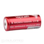„Vapcell“ 21700 F54 5400 mAh 10 A akumuliatorius » Dulotec.LT