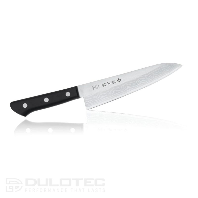 „Tojiro DP Damascus“ virėjo peilis, 180 mm, F-332 – VG10 – 37 sluoksnių laminatas » Dulotec.LT