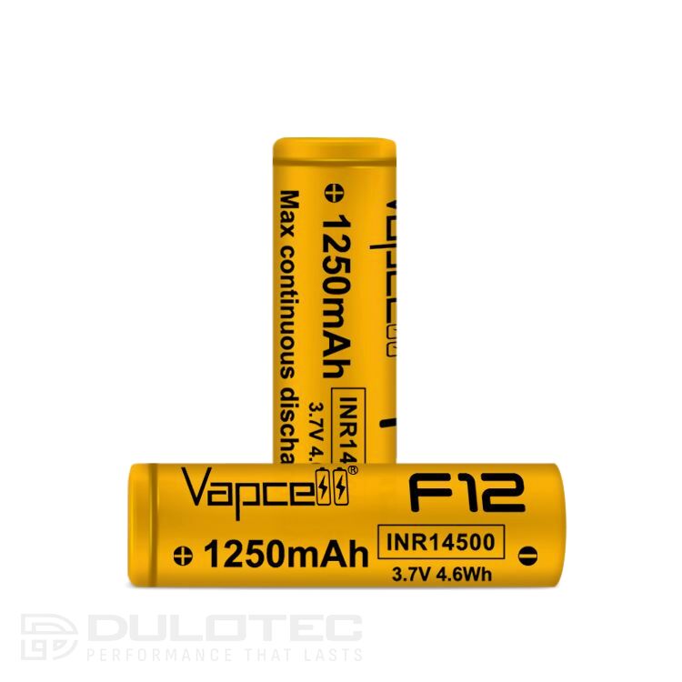 „Vapcell 14500 F12“ akumuliatorius, 1250 mAh, 3 A » Dulotec.LT