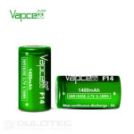 „Vapcell“ 18350 F14 baterija, 1400 mAh, 3 A » Dulotec.LT