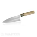 „Fuji Cutlery Ryutoku Deba FC-572“ virtuvinis peilis su magnolijos rankena » Dulotec.LT