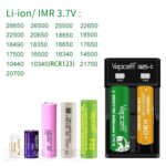 „Vapcell Q2S-C“ įkroviklis » Dulotec.LT