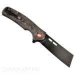 „Dulotec K261-BK“ sulankstomas peilis su G10 rankena, padengta anglies sluoksniu, ir pagamintas iš D2 plieno » Dulotec.LT