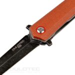 „Dulotec K254-BR“ sulankstomas peilis – „Micarta“ rankena ir 8Cr nerūdijantis plienas » Dulotec.LT