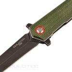 „Dulotec K254-GN“ sulankstomas peilis – „Micarta“ rankena ir 8Cr nerūdijantis plienas » Dulotec.LT