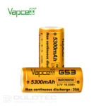 „Vapcell G53“ 26650 5300 mAh 20 A baterija » Dulotec.LT