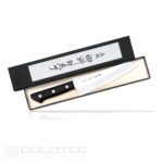 „Tojiro DP Damascus“ virėjo peilis, 180 mm, F-332 – VG10 – 37 sluoksnių laminatas » Dulotec.LT