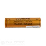 „Vapcell J30“ 18650 akumuliatorius, 3000 mAh, 15 A/25 A » Dulotec.LT