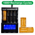 „Vapcell“ 26650 K62 6200 mAh 15 A akumuliatorius su išsikišusiu teigiamuoju galu » Dulotec.LT