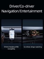Automobilinis įkroviklis, USAMS US-CC208 C39 60 W, 1 USB-C + 1 USB-A, 2 išėjimai CC208CC01 » Dulotec.LT