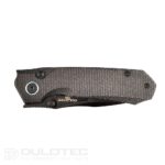 „Dulotec K262-BK“ sulankstomas peilis su „Micarta“ rankena ir 14C28N nerūdijančio plieno ašmenimis » Dulotec.LT
