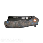 „Dulotec K261-BL“ sulankstomas peilis su G10 rankena, padengta anglies danga, pagamintas iš D2 plieno » Dulotec.LT