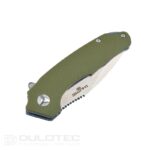 „Dulotec K263-GN“ sulankstomas peilis su G10 rankena ir D2 plieno ašmenimis » Dulotec.LT