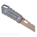 „Dulotec K906“ sulankstomas titano peilis – mėlynas » Dulotec.LT