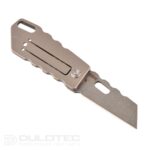„Dulotec K906“ sulankstomas titano peilis – pilkos spalvos » Dulotec.LT