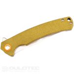 „Dulotec K250-GR“ sulankstomas peilis – „Micarta“ rankena ir D2 įrankinis plienas » Dulotec.LT