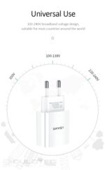 Maitinimo adapteris, USAMS T18 – CC075TC01 » Dulotec.LT