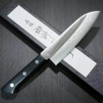 „Tojiro DP Damascus“ „Santoku“ peilis, 170 mm, F-331 – VG10 – 37 sluoksnių laminatas » Dulotec.LT