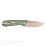 „Dulotec K262-GN“ sulankstomas peilis su „Micarta“ rankena ir 14C28N nerūdijančio plieno ašmenimis » Dulotec.LT