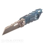 „Dulotec K906“ sulankstomas titano peilis – mėlynas » Dulotec.LT