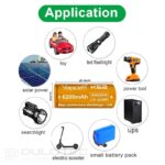 „Vapcell“ 26650 K62 6200 mAh 15 A akumuliatorius su išsikišusiu teigiamuoju galu » Dulotec.LT