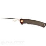 „Dulotec K250-BK“ sulankstomas peilis – „Micarta“ rankena ir D2 įrankinis plienas » Dulotec.LT
