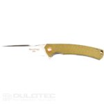 „Dulotec K250-GR“ sulankstomas peilis – „Micarta“ rankena ir D2 įrankinis plienas » Dulotec.LT