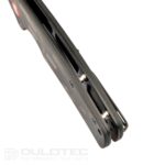 „Dulotec K261-BK“ sulankstomas peilis su G10 rankena, padengta anglies sluoksniu, ir pagamintas iš D2 plieno » Dulotec.LT