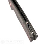 „Dulotec K261-RD“ sulankstomas peilis su G10 rankena, padengta anglies danga, ir D2 plienu » Dulotec.LT