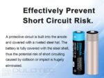 „Vapcell P1422A“ 14500 2250 mAh 1,5 V AA baterija su apsaugos funkcija ir USB-C įkrovimu » Dulotec.LT