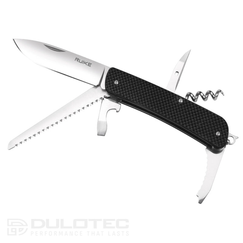 „Ruike M32-B“ daugiafunkcinis įrankis su peiliu » Dulotec.LT