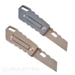 „Dulotec K906“ sulankstomas titano peilis – pilkos spalvos » Dulotec.LT