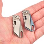 „Dulotec K906“ sulankstomas titano peilis – pilkos spalvos » Dulotec.LT