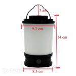 „Dulotec BLR2“ kempingo lempa + 2 baterijos po 2000 mAh » Dulotec.LT
