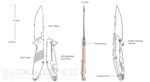 „Ruike D191-B“ peilis » Dulotec.LT