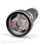 Kompaktiškas „Dulotec E2“ tolimasis žibintuvėlis su įkomplektuotu akumuliatoriumi » Dulotec.LT