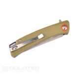 „Dulotec K212“ sulankstomas peilis – šviesiai žalias, pagamintas iš 8Cr13 nerūdijančio plieno » Dulotec.LT