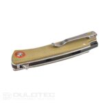 „Dulotec K212“ sulankstomas peilis – šviesiai žalias, pagamintas iš 8Cr13 nerūdijančio plieno » Dulotec.LT
