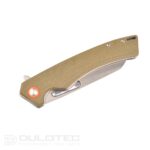 „Dulotec K215“ sulankstomas peilis – šviesiai žalias, pagamintas iš 8Cr13Mov nerūdijančio plieno » Dulotec.LT