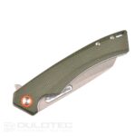 „Dulotec K215“ sulankstomas peilis – žalias, pagamintas iš 8Cr13Mov nerūdijančio plieno » Dulotec.LT