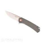 „Dulotec K211“ sulankstomas peilis – juodas, pagamintas iš 8Cr13Mov nerūdijančio plieno » Dulotec.LT