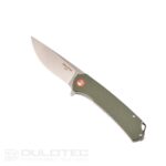 „Dulotec K211“ sulankstomas peilis – žalias, pagamintas iš 8Cr13Mov nerūdijančio plieno » Dulotec.LT