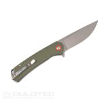 „Dulotec K211“ sulankstomas peilis – žalias, pagamintas iš 8Cr13Mov nerūdijančio plieno » Dulotec.LT
