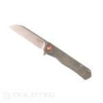 „Dulotec K214“ sulankstomas peilis – juodas, pagamintas iš D2 įrankinio plieno » Dulotec.LT