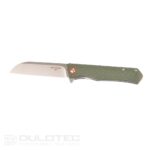 „Dulotec K213“ sulankstomas peilis – žalias, pagamintas iš 8Cr13Mov nerūdijančio plieno » Dulotec.LT