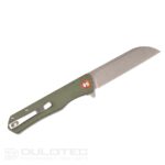 „Dulotec K214“ sulankstomas peilis – žalias D2 įrankinis plienas » Dulotec.LT