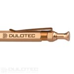 „Dulotec“ rašiklis – iš vientiso žalvario » Dulotec.LT