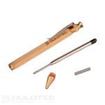 „Dulotec“ rašiklis – iš vientiso žalvario » Dulotec.LT